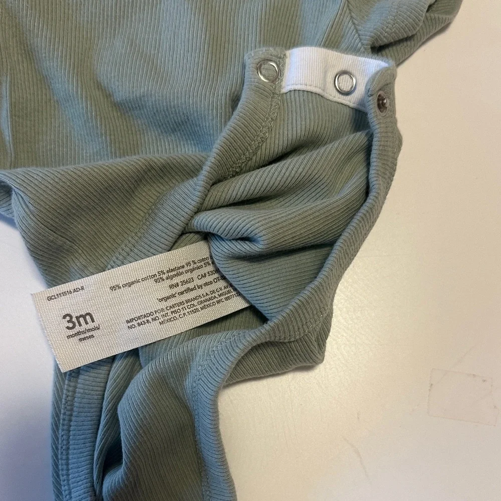 Cozy Blue and Green Striped Bodysuits